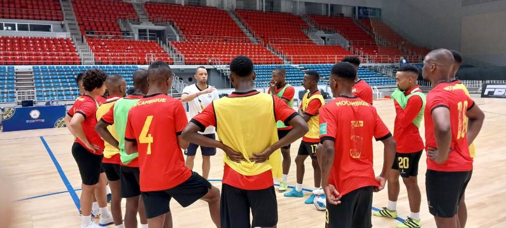 “Internacional” de Futsal: Moçambique defronta esta tarde a Tailândia